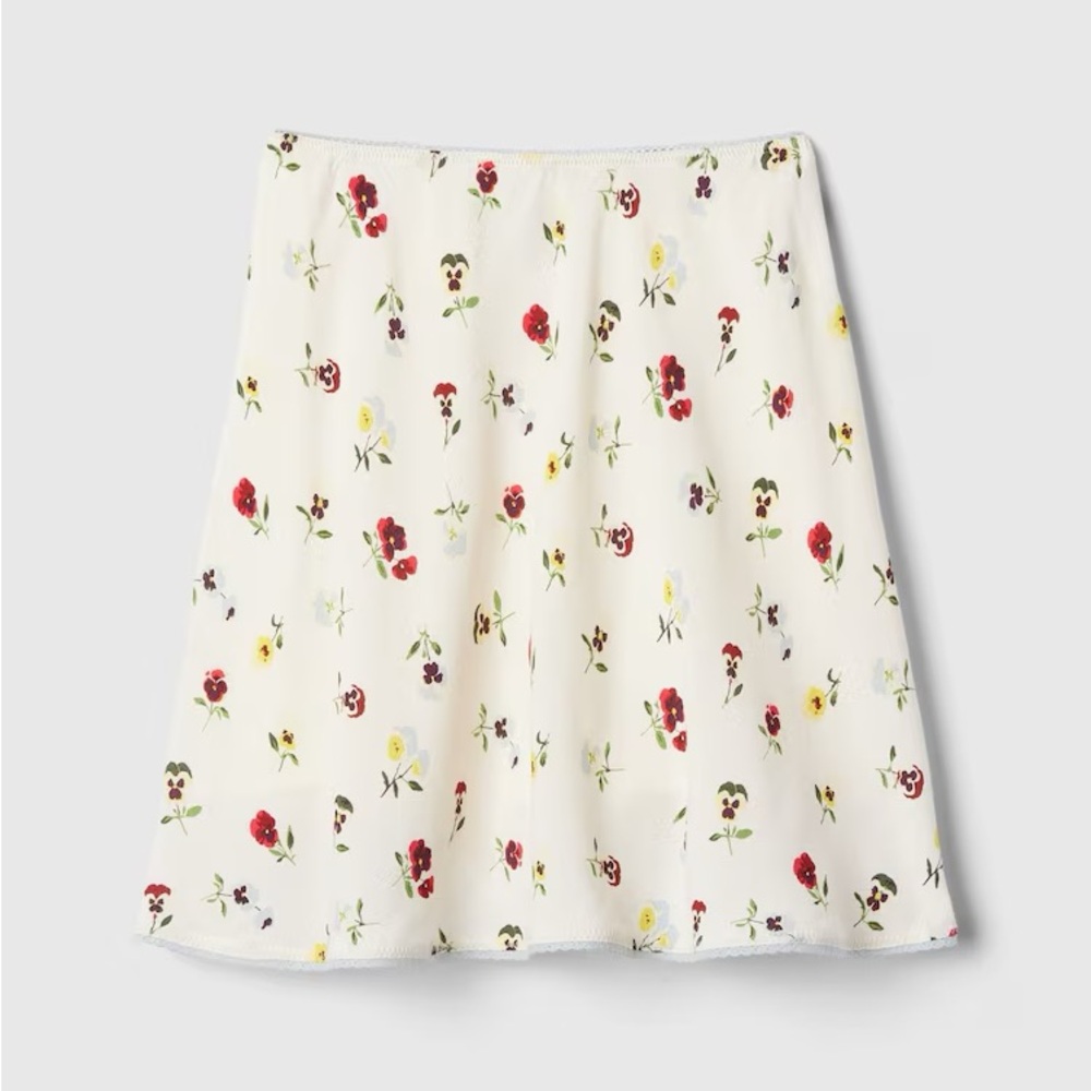Cream x DÔEN Kids Floral Skirt